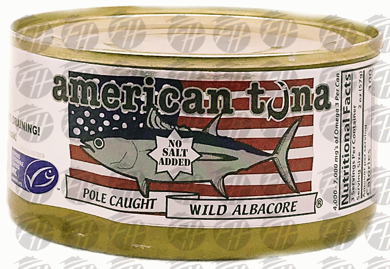 american tuna  wild albacore tuna, no salt added Full-Size Picture